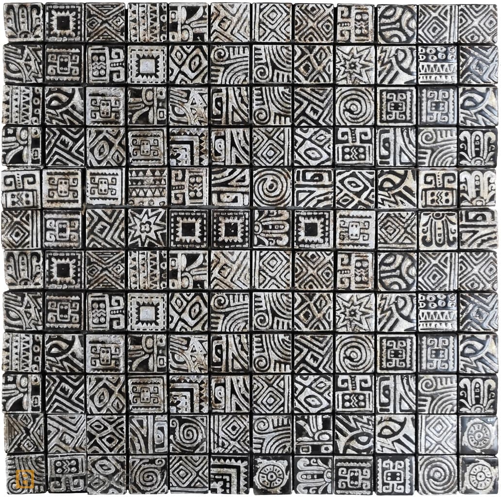 Каменная мозаика Petra Antiqua Miro 2.5x2.5 см.