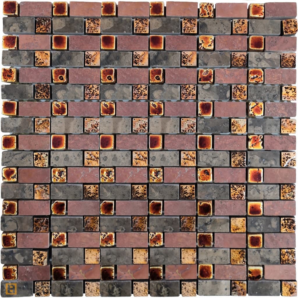 Каменная мозаика Petra Antiqua Tiffani 4 1.5x3.5 см.