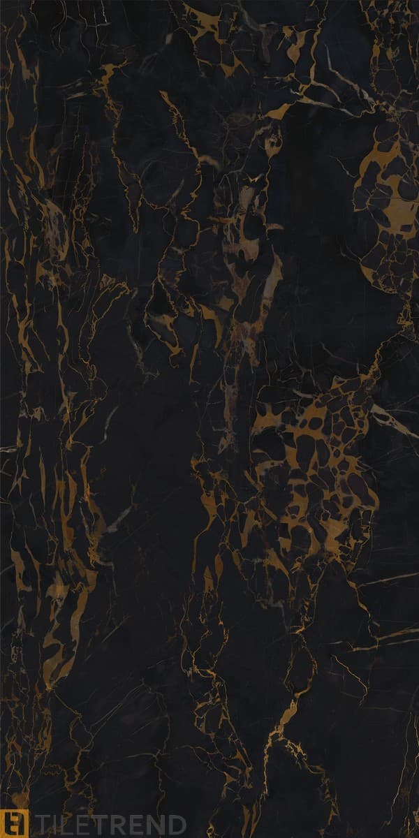 Керамогранит GranitiFiandre Marble Lab Nero Portoro SemiLuc. 60x120