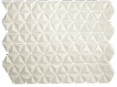 Стеклянная мозаика Lace 2 Triangle White 29.3x28.3 cm