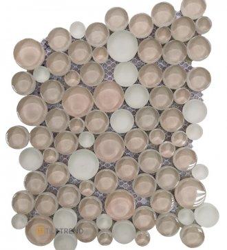 Мозаика круглая Bars Crystal Round 28x28 см.