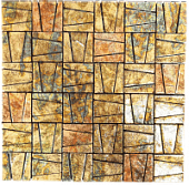 Каменная мозаика Petra Antiqua Maya Antic Gold LVAG9 5x5 см.