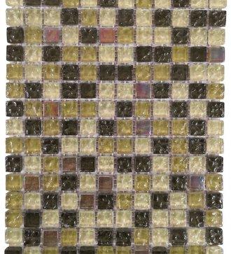 Мозаика Bars Crystal Mosaic Микс 15х15х8