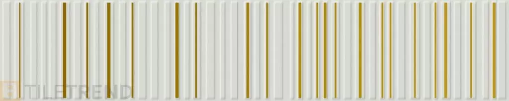Керамическая плитка Italon Charme Deluxe Listello White/Cream 8x40 бордюры