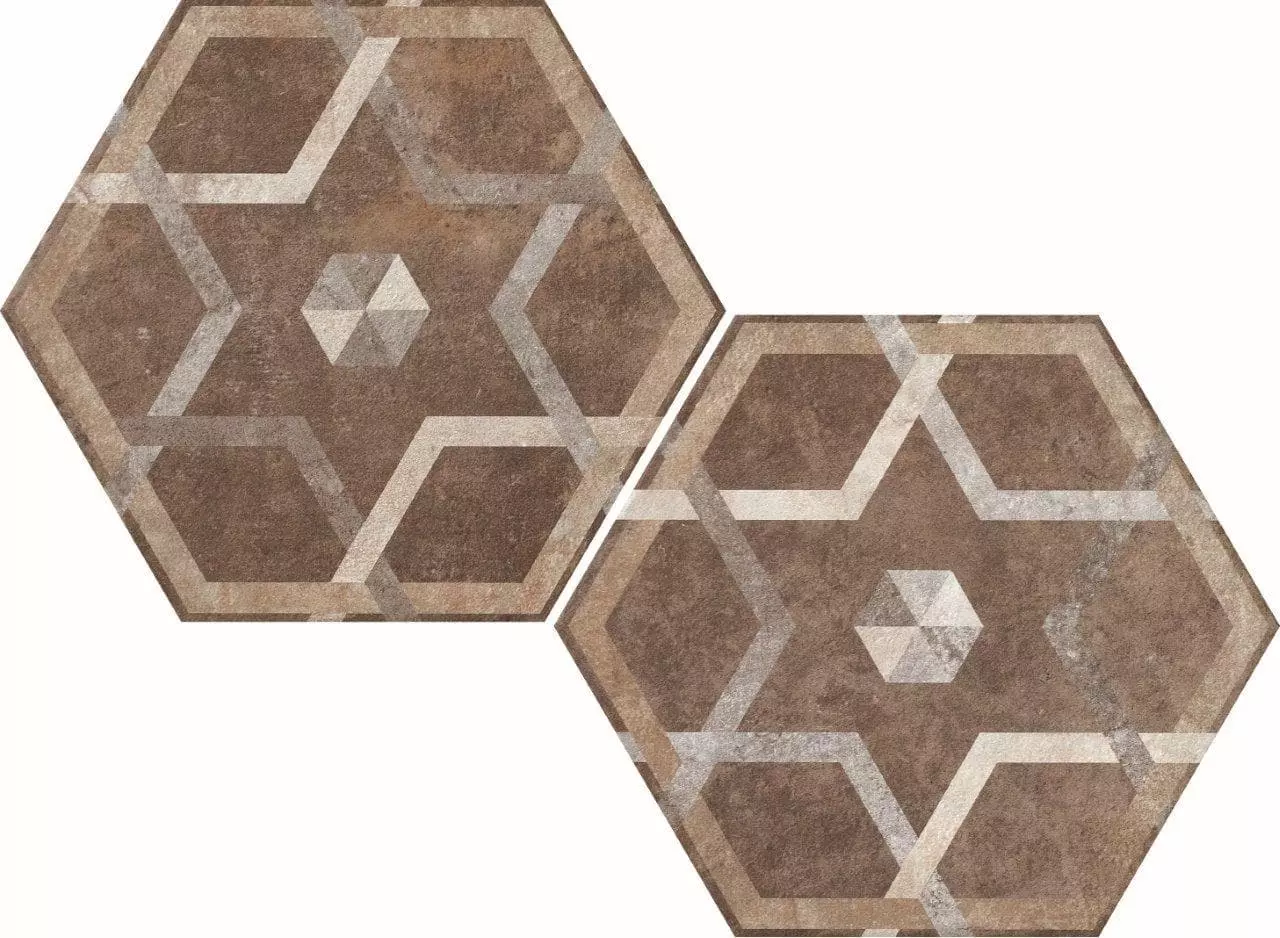 Декор Fioranese Heritage Exagona Deco Texture_5 34.5×40 см