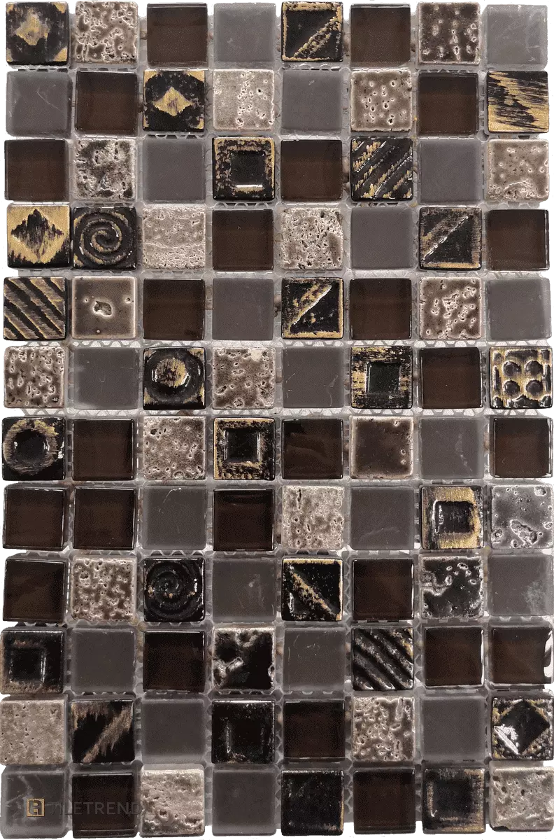Мозаика Bars Crystal Glass Decor Morocco 30×30 см