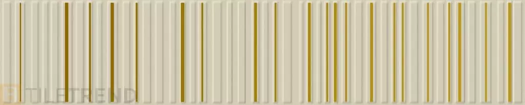 Керамическая плитка Italon Charme Deluxe Listello White/Cream 8x40 бордюры