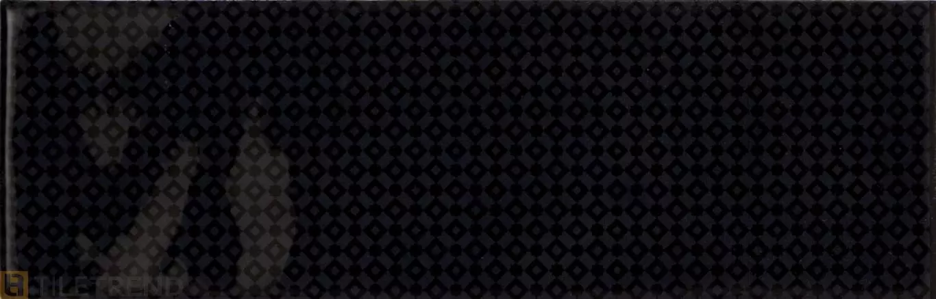 Керамическая плитка Ricchetti Brick Inspiration Black pattern 10x30