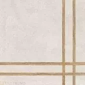 Керамогранит Fioranese Sfrido Cemento Deco 4 Lines Bianco nat. rett. 60x60